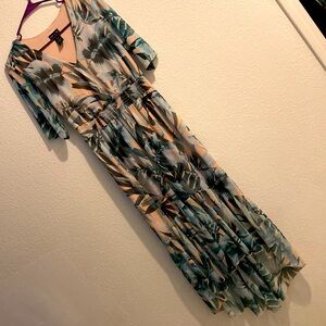 High low, flowing Dress